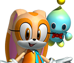Cream the Rabbit & Cheese the Chao