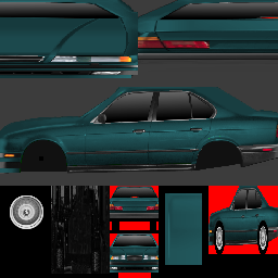 Need for Speed III: Hot Pursuit - Sedan A