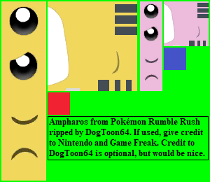 Pokémon Rumble Rush - #181 Ampharos