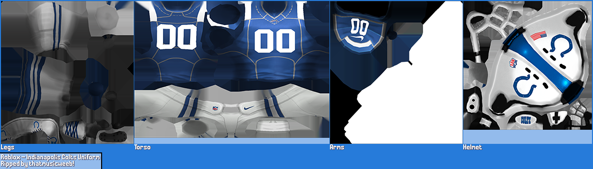 Roblox - Indianapolis Colts Uniform