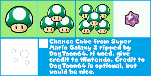 Super Mario Galaxy 2 - Chance Cube