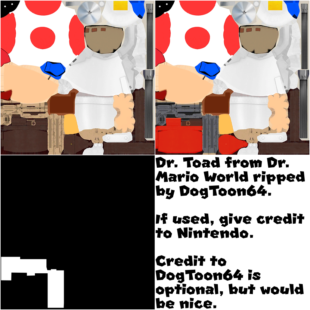 Dr. Mario World - Dr. Toad