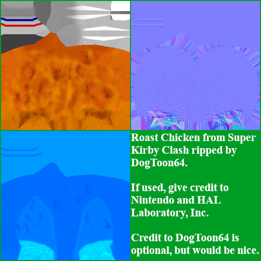 Super Kirby Clash - Roast Chicken