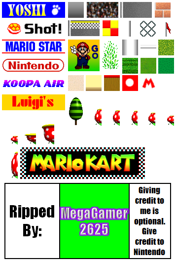 Mario Kart 64 - Mario Raceway