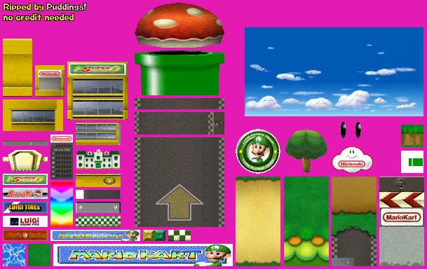 Mario Kart DS - GCN Luigi Circuit