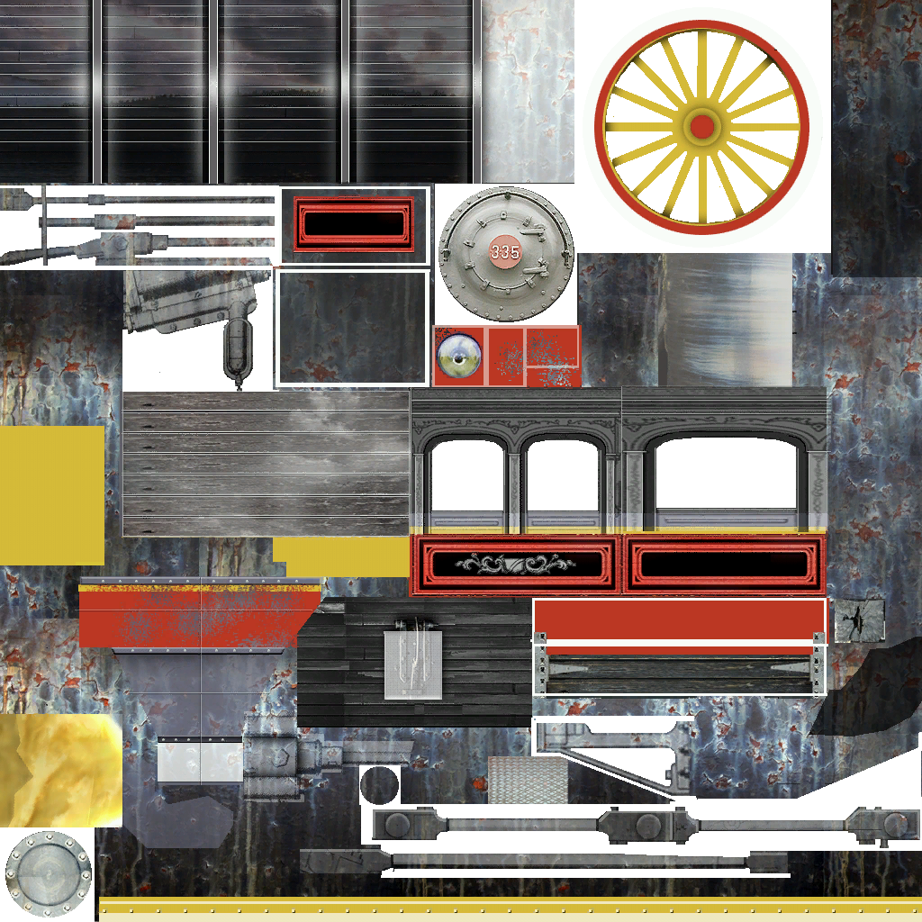 Railroad Tycoon 3 - Baldwin 0-6-0 Locomotive