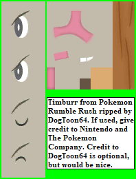 Pokémon Rumble Rush - #532 Timburr
