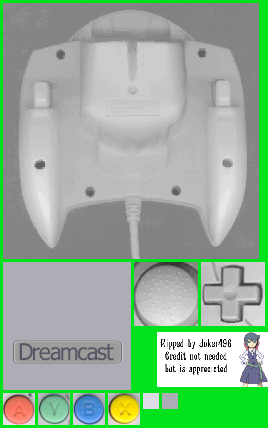 Tony Hawk's Pro Skater 2 - Dreamcast Controller