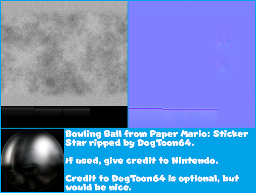 Paper Mario: Sticker Star - Bowling Ball