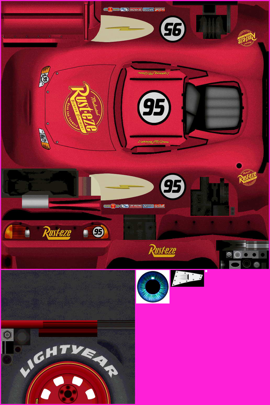Cars: Mater-National Championship - Lightning McQueen (Prototype)