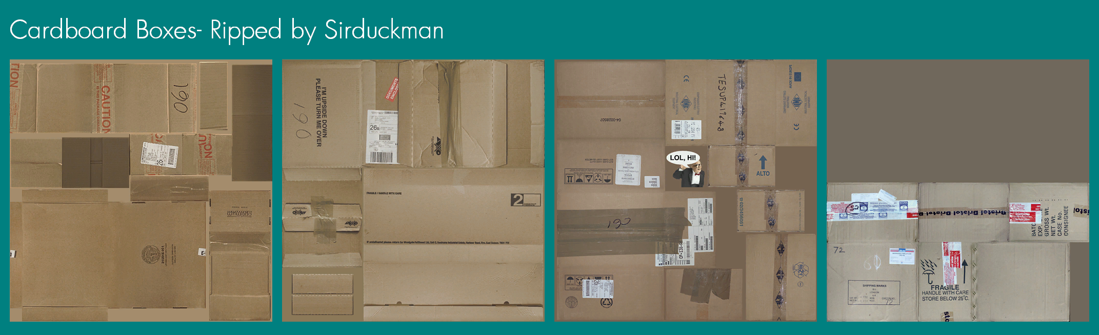 Black Mesa - Cardboard Boxes