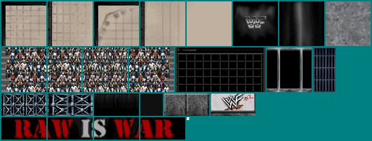 WWF War Zone - Wrestling Ring & Arena