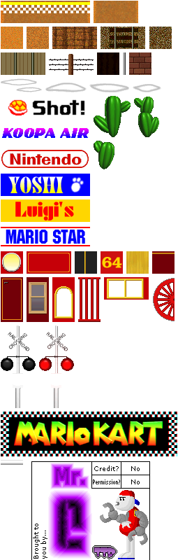Mario Kart 64 - Kalimari Desert