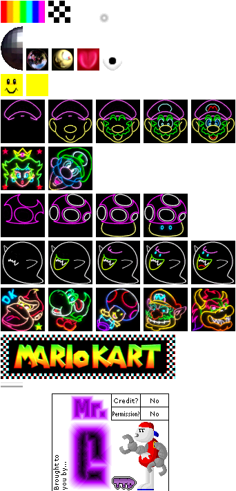 Mario Kart 64 - Rainbow Road