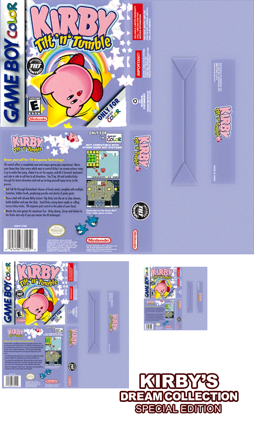 Kirby's Dream Collection - Kirby Tilt 'n' Tumble
