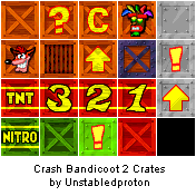 Crash Bandicoot 2: Cortex Strikes Back - Crates