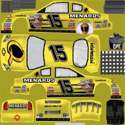 NASCAR RaceView - #15 Quaker State/Menard's Chevrolet