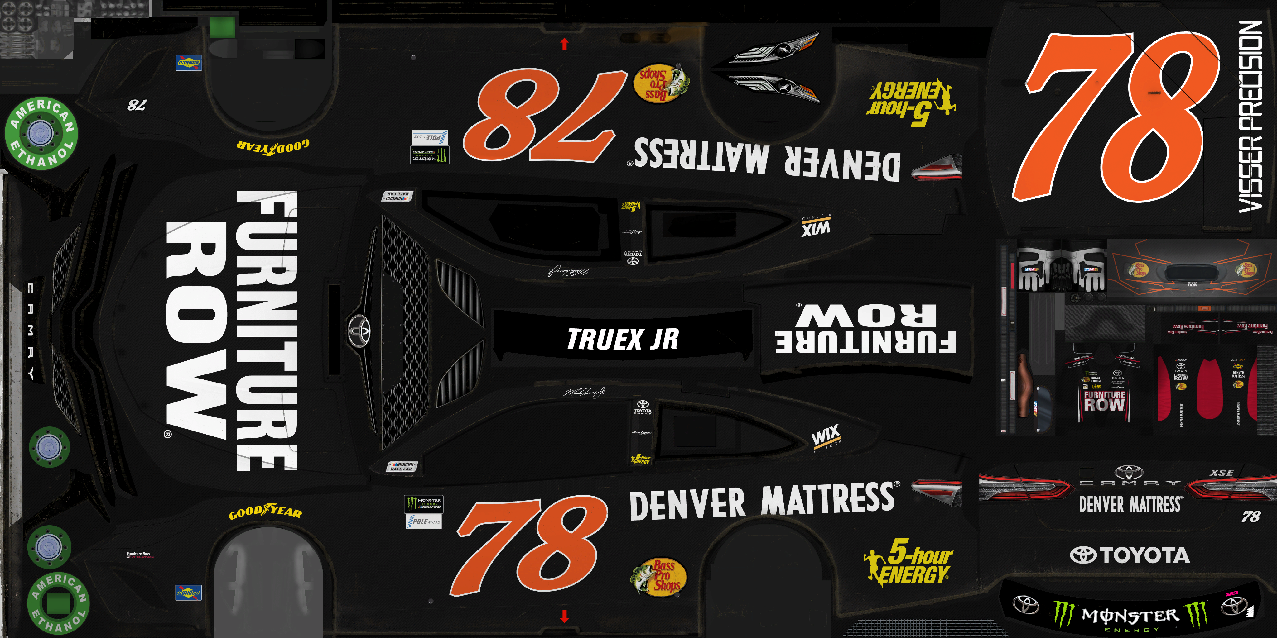 NASCAR Heat 2 - #78 Martin Truex Jr. (Martinsville)