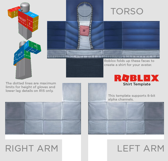PC / Computer - Roblox - Classic Male v2 - Shirt - The Textures Resource