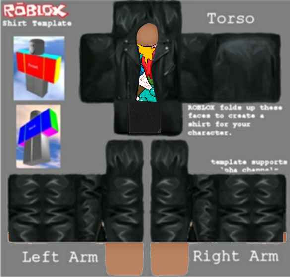 PC / Computer - Roblox - Voltron Shirt - The Textures Resource
