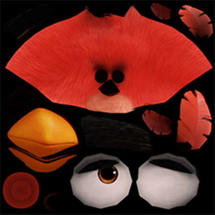 Pc Computer Roblox Angry Birds Red S Mask The Textures Resource - angry birds roblox games