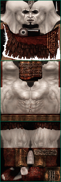 PlayStation 2 - God of War II - Kratos (Ghost of Sparta) - The Textures  Resource