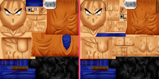 PSP - Dragon Ball Z: Tenkaichi Tag Team - Goku - The Textures Resource