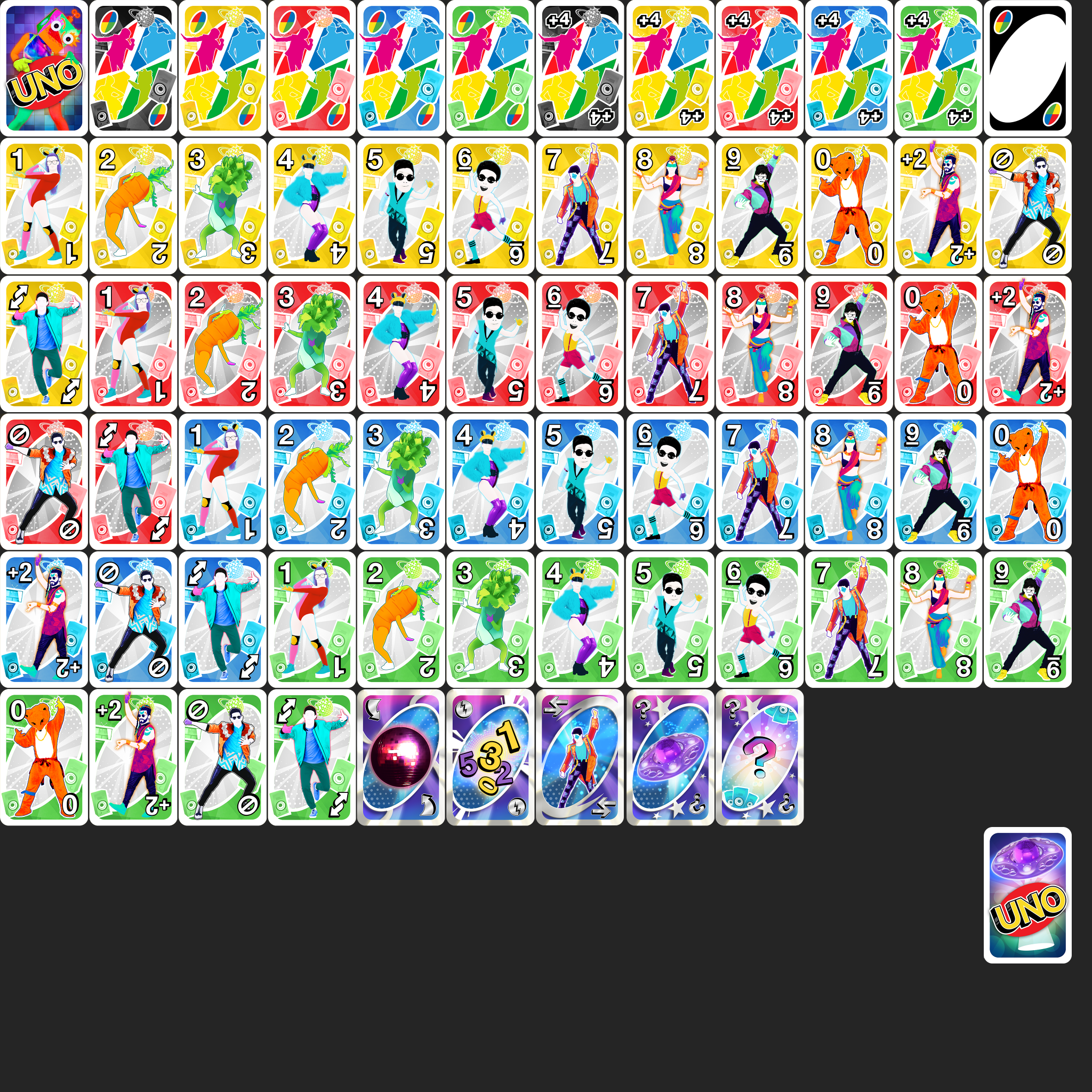 Pc Computer Uno Cards Just Dance The Textures Resource - just dance roblox version