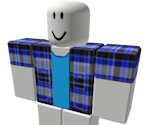 Blue Plaid Shirt