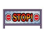 Mission Gate & Stop Sign