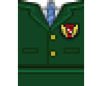 green emblem blazer