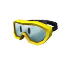 Yellow Safety Goggles