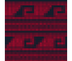 Red Pattern Fabric