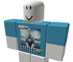 KRE-O Battleship Shirt Blue
