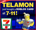 Get ROBLOX Cards at 7-Eleven