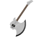 Light Back Axe Guitar