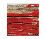 Red-Painted Wood