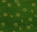 Green Floral Fabric