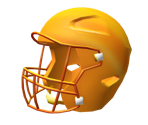 Golden Football Helmet of Participation