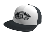 Vans White-Black Classic Patch Trucker Hat