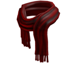 Crimson Winter Scarf