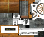 Planet 2-2-0 Locomotive