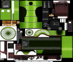 Stirling 4-2-2 Locomotive
