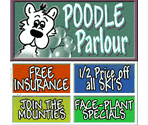 Poodle Parlour Signs