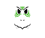 Green Ultimate Dragon Face