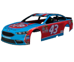 #43 Aric Almirola (STP Throwback)