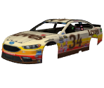 #34 Chris Buescher (Love's Throwback)