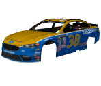 #38 Landon Cassill (Rumple Furniture/Bailey Excavating Throwback)