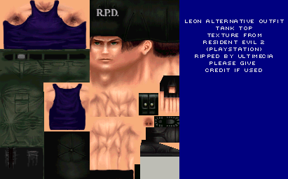 Resident Evil 2 - Leon Scott Kennedy (Tank Top)