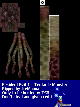 Resident Evil: Director's Cut - Tentacle Monster
